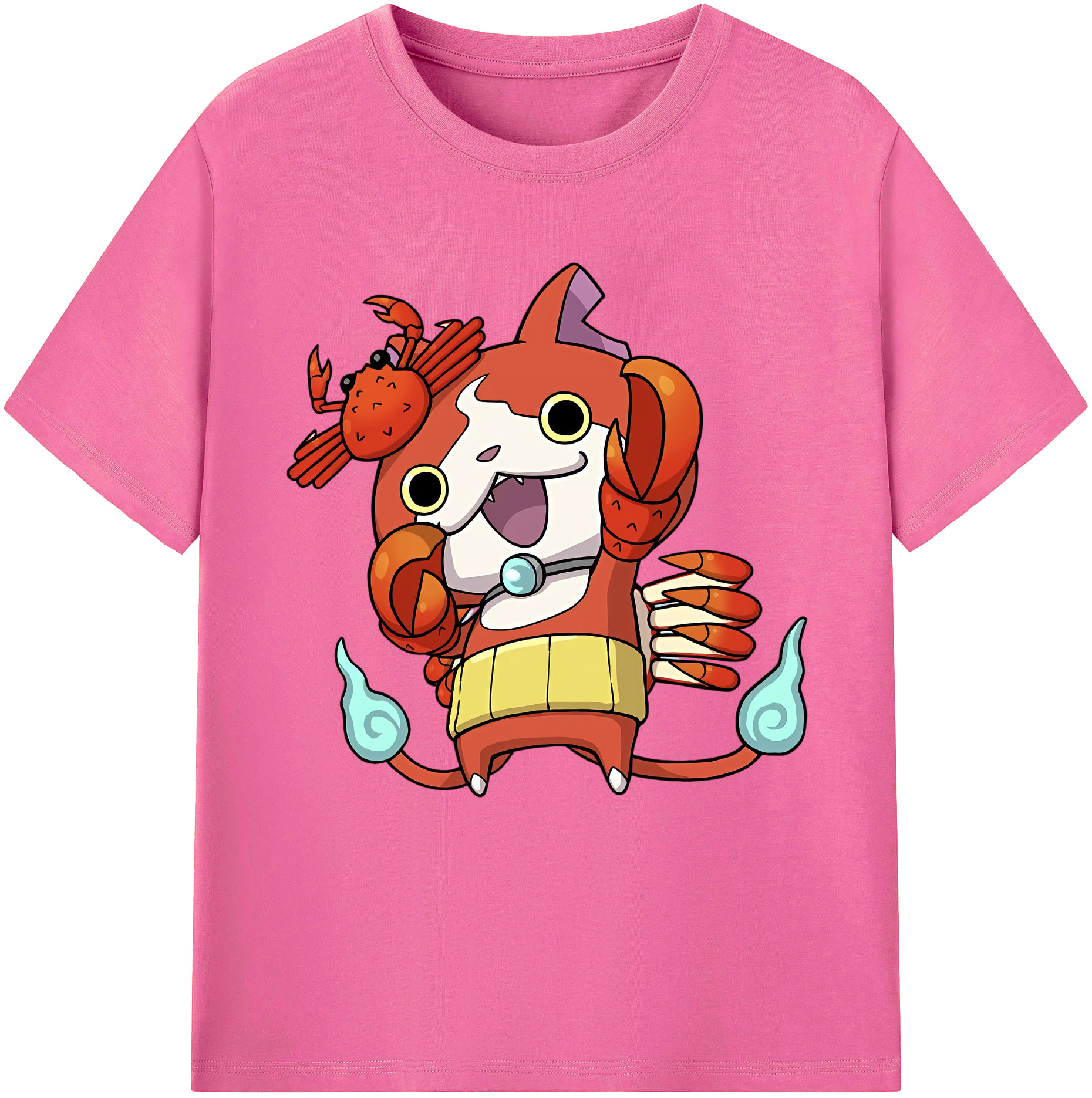 （画像用） 妖怪ウォッチ Yo-kai Watch レディースカジュアルプリントTシャツ（綿100％）